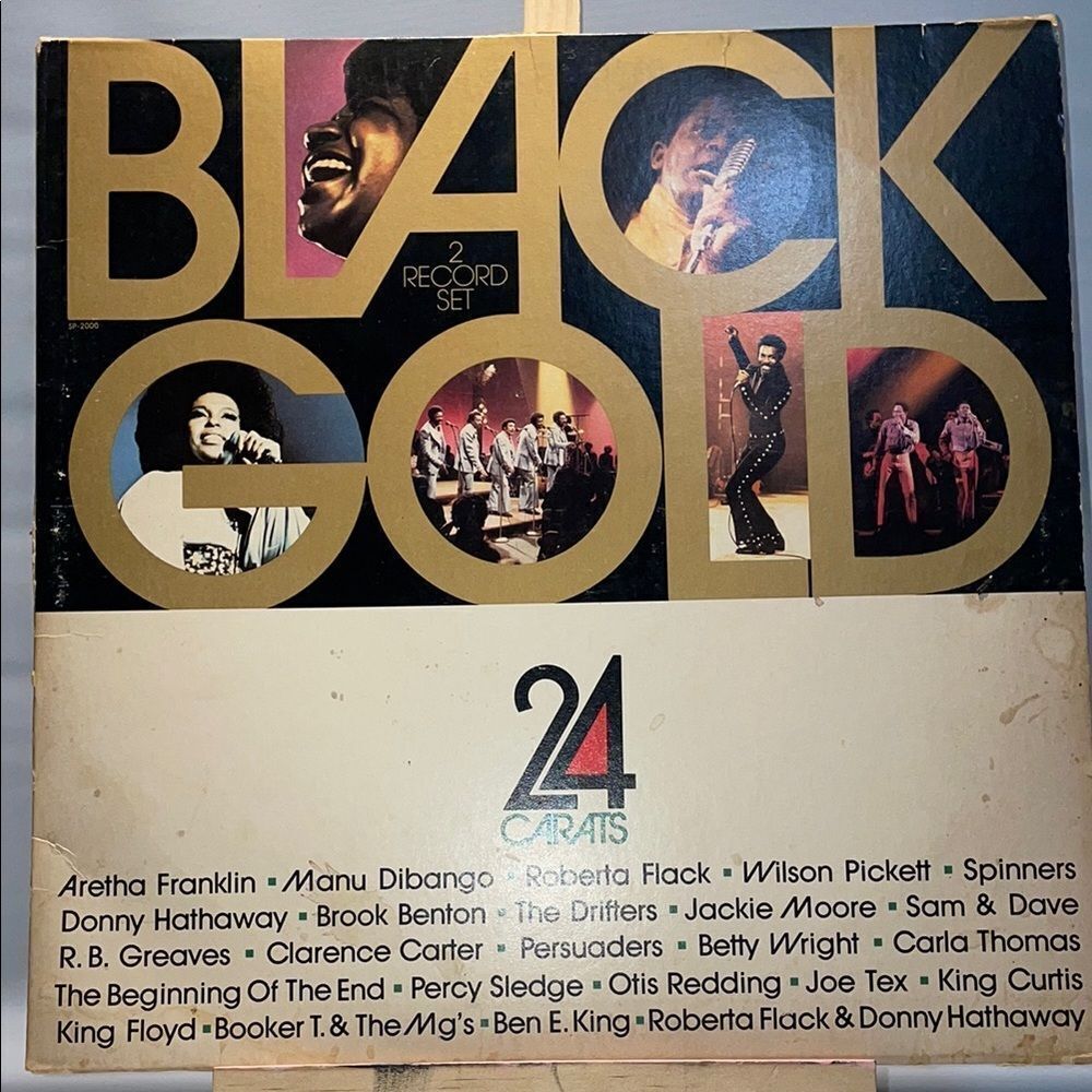 Black Gold Vinyl Record Set